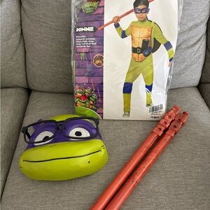 Donnie Teenage Mutant Ninja Turtles Kids Costume - Green and Purple